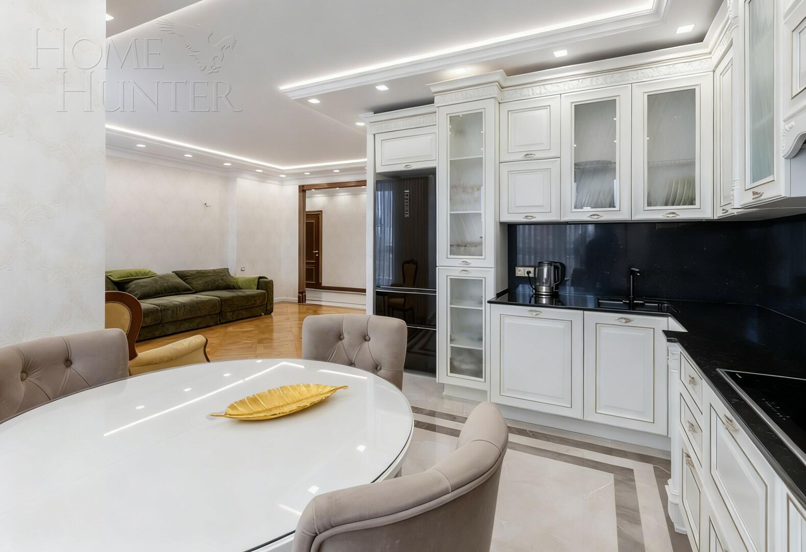 3-КОМН. КВАРТИРА С ОТДЕЛКОЙ 97.7 М² НА 23 ЭТАЖЕ