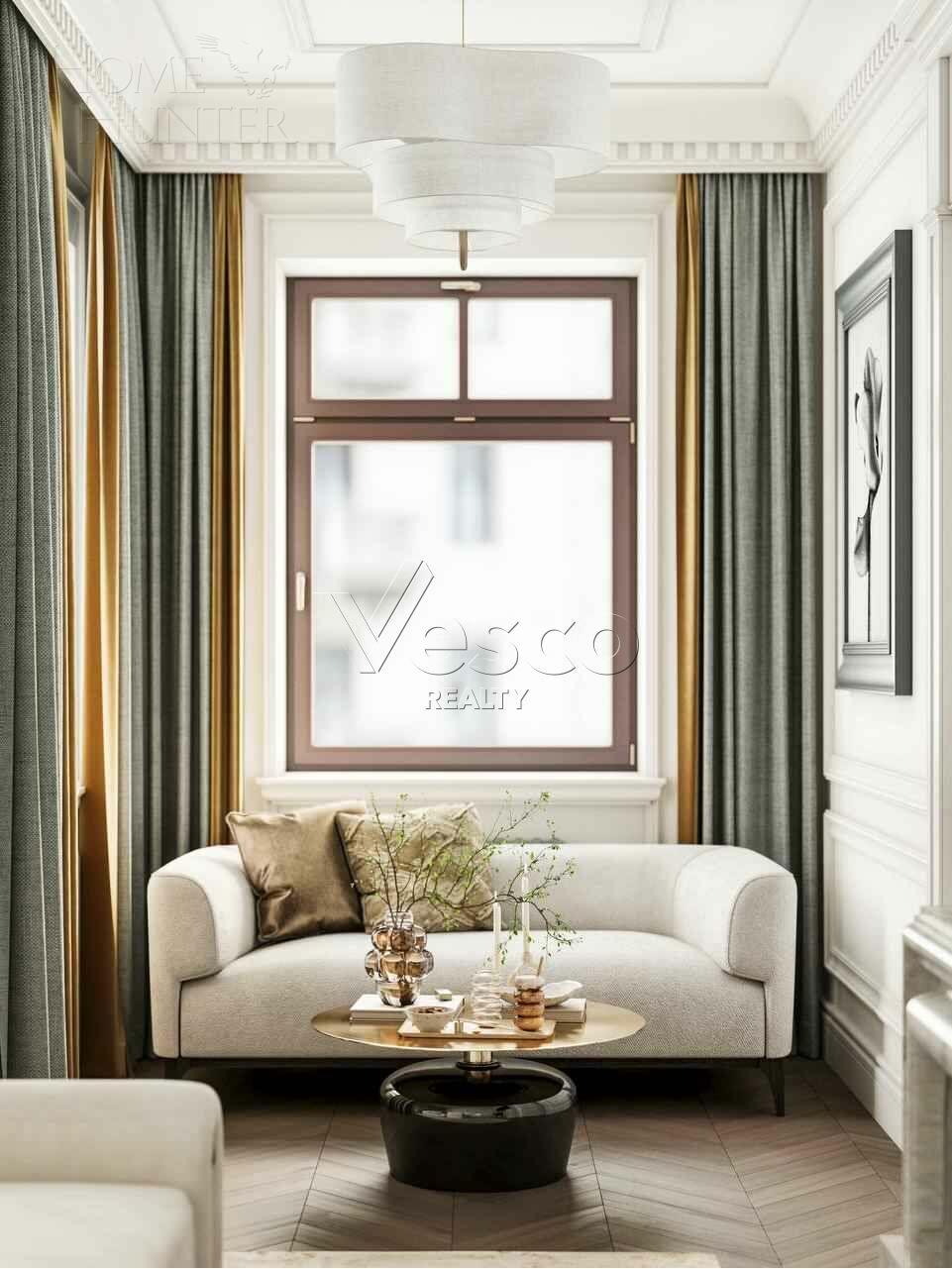 4-КОМН. КВАРТИРА БЕЗ ОТДЕЛКИ 170 М² НА 4 ЭТАЖЕ