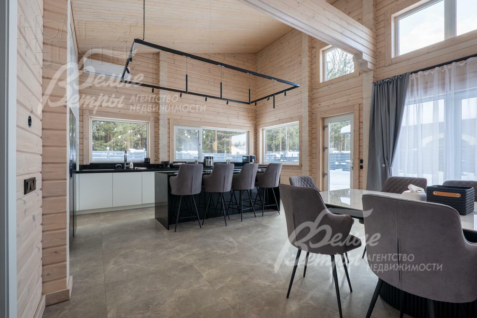 1-этажный коттедж 200 м² с отделкой