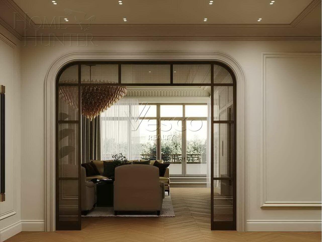 5-КОМН. ПЕНТХАУС БЕЗ ОТДЕЛКИ 290 М² НА 5 ЭТАЖЕ