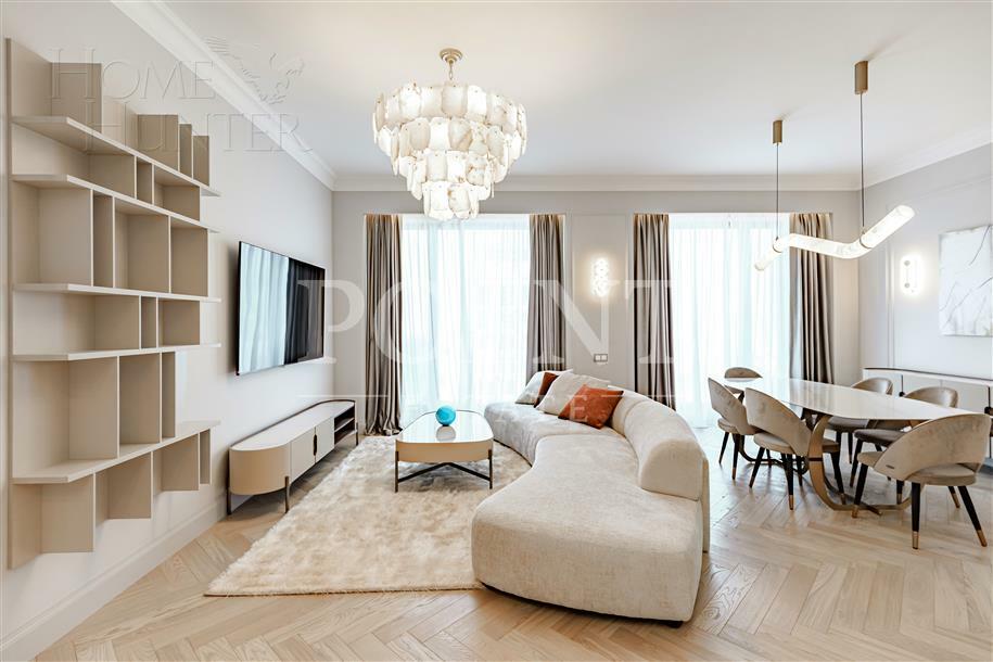 4-КОМН. КВАРТИРА С ОТДЕЛКОЙ 132 М² НА 39 ЭТАЖЕ