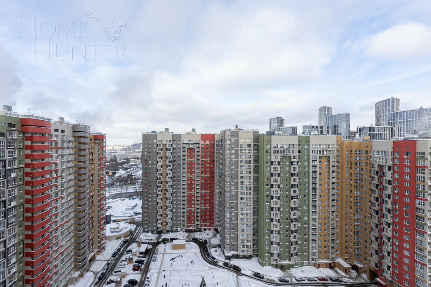 3-КОМН. КВАРТИРА С ОТДЕЛКОЙ 97.7 М² НА 23 ЭТАЖЕ