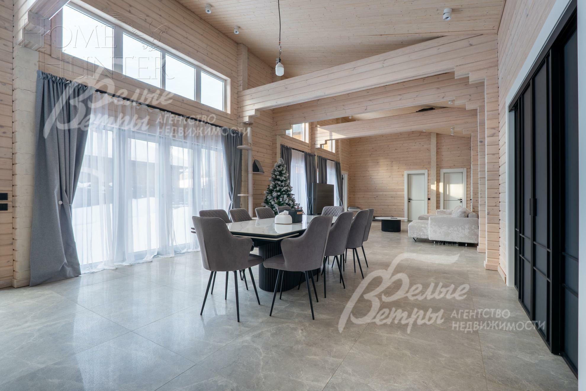 1-этажный коттедж 200 м² с отделкой