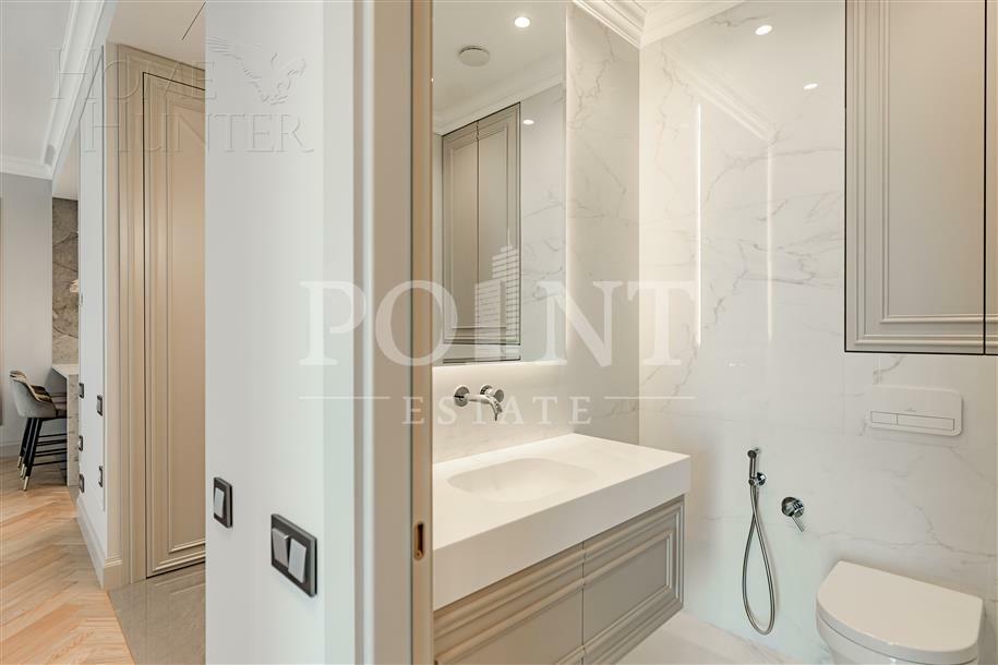 4-КОМН. КВАРТИРА С ОТДЕЛКОЙ 132 М² НА 39 ЭТАЖЕ