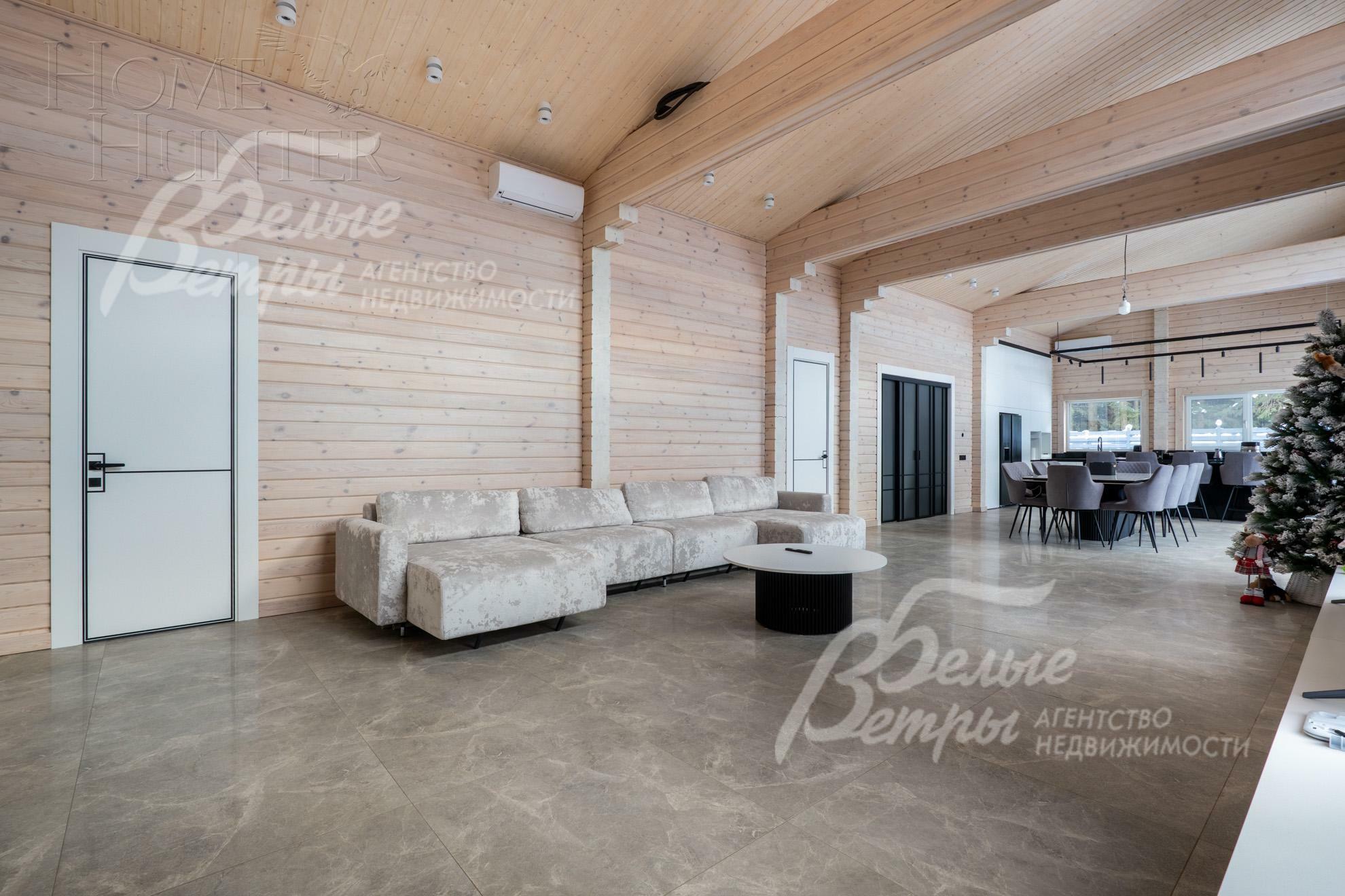 1-этажный коттедж 200 м² с отделкой