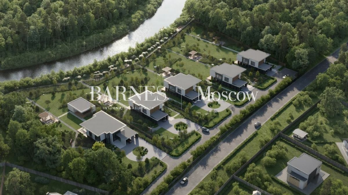 2-этажный коттедж 550 м² без отделки