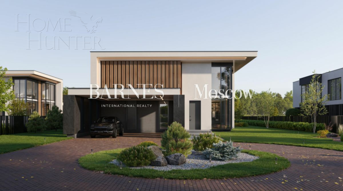 2-этажный коттедж 380 м² без отделки