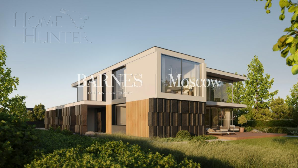 2-этажный коттедж 550 м² без отделки