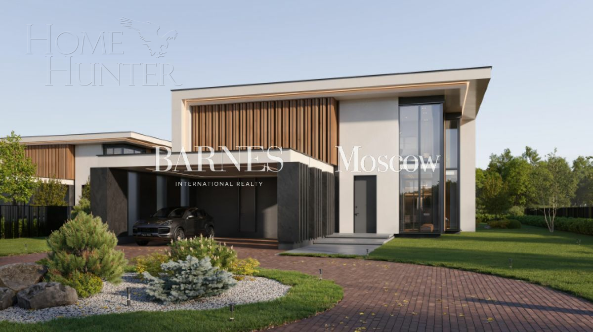 2-этажный коттедж 380 м² без отделки