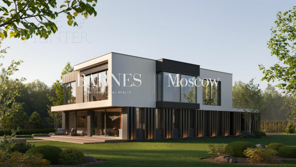 2-этажный коттедж 380 м² без отделки