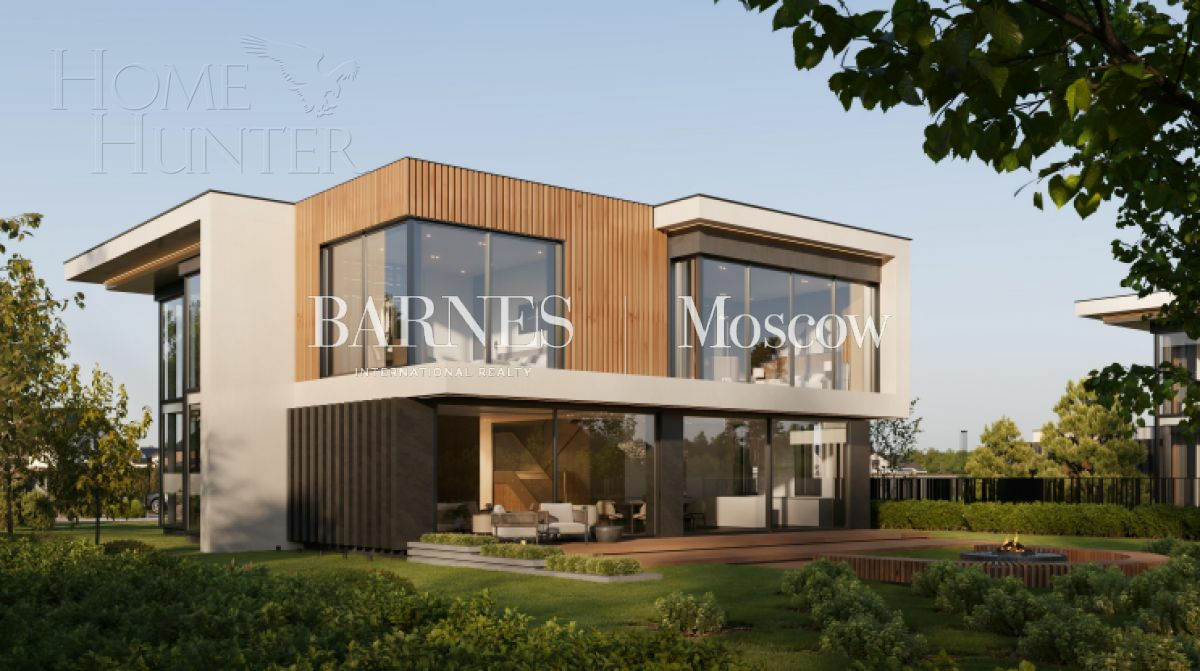 2-этажный коттедж 380 м² без отделки