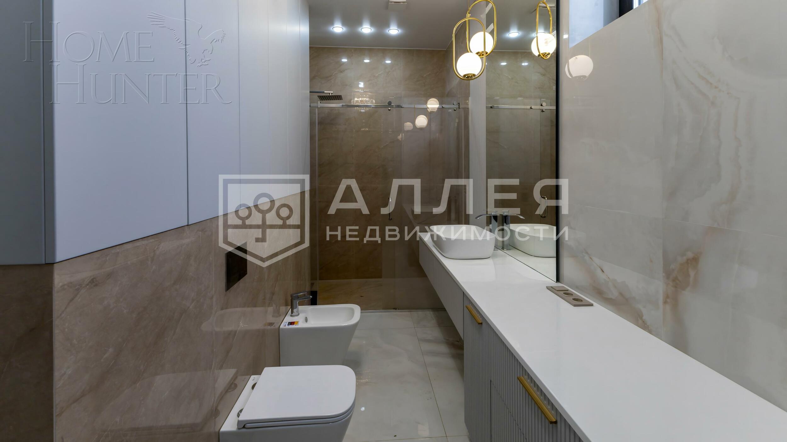 2-этажный коттедж 240 м² с отделкой