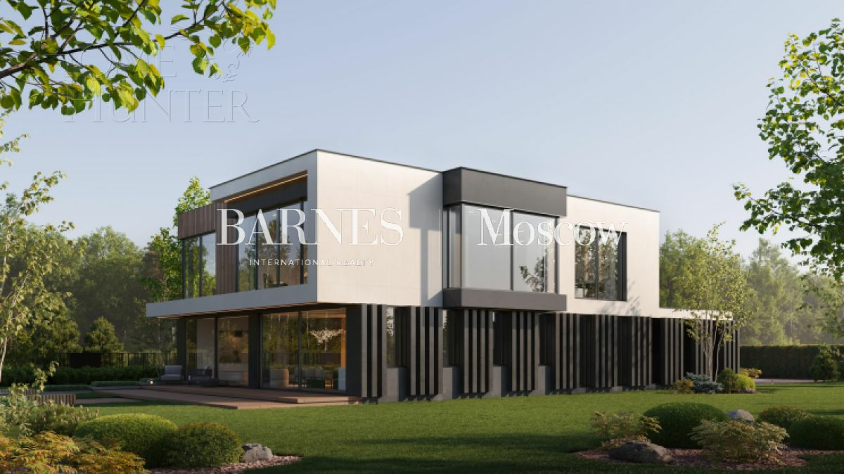 2-этажный коттедж 380 м² без отделки