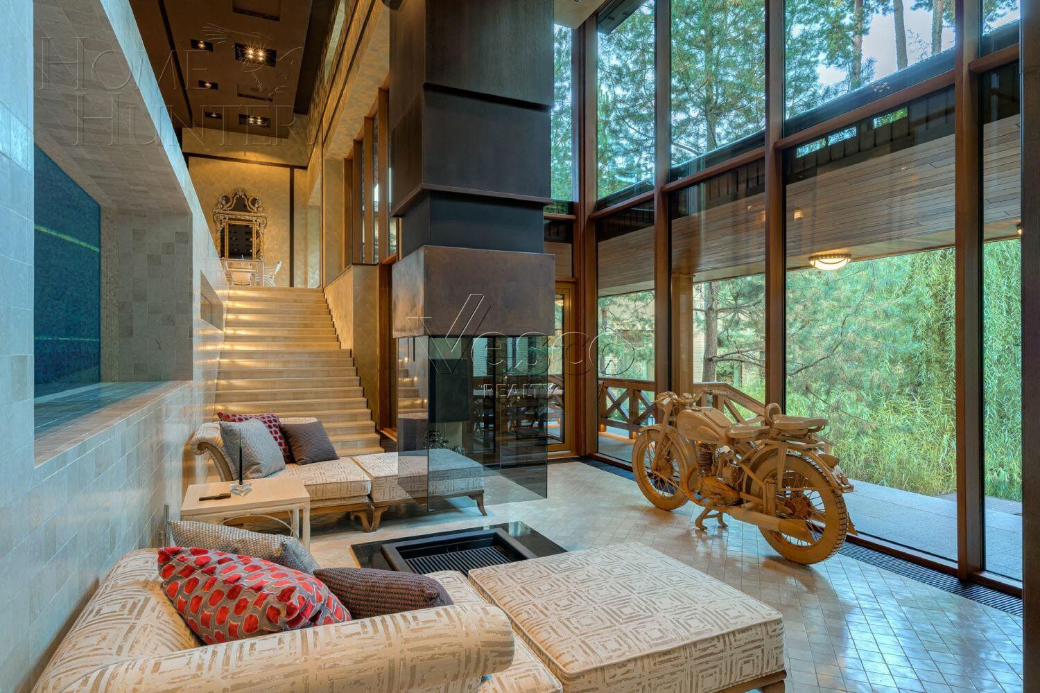 3-этажный коттедж 2 400 м² с отделкой