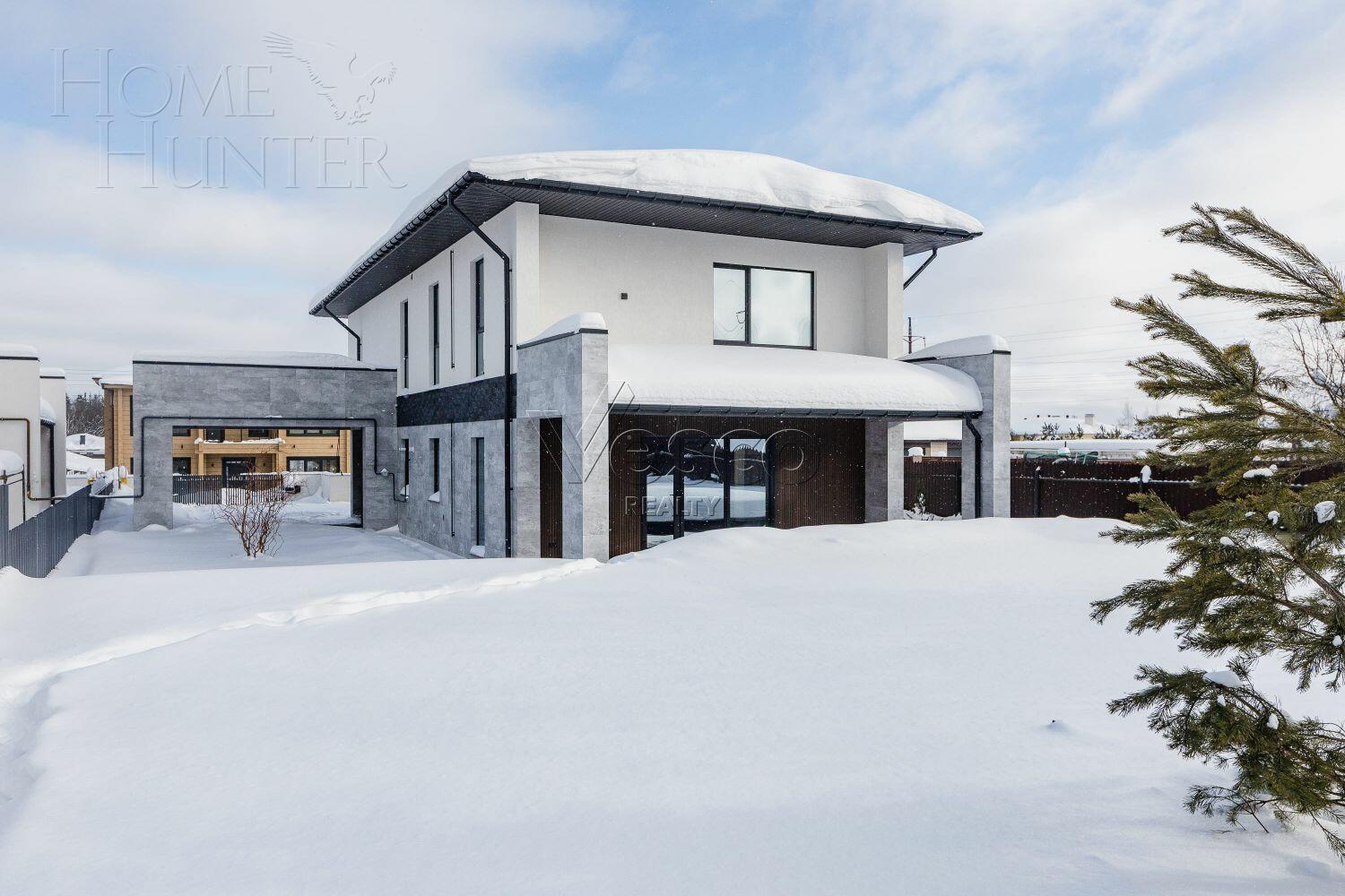 2-этажный коттедж 260 м² с отделкой