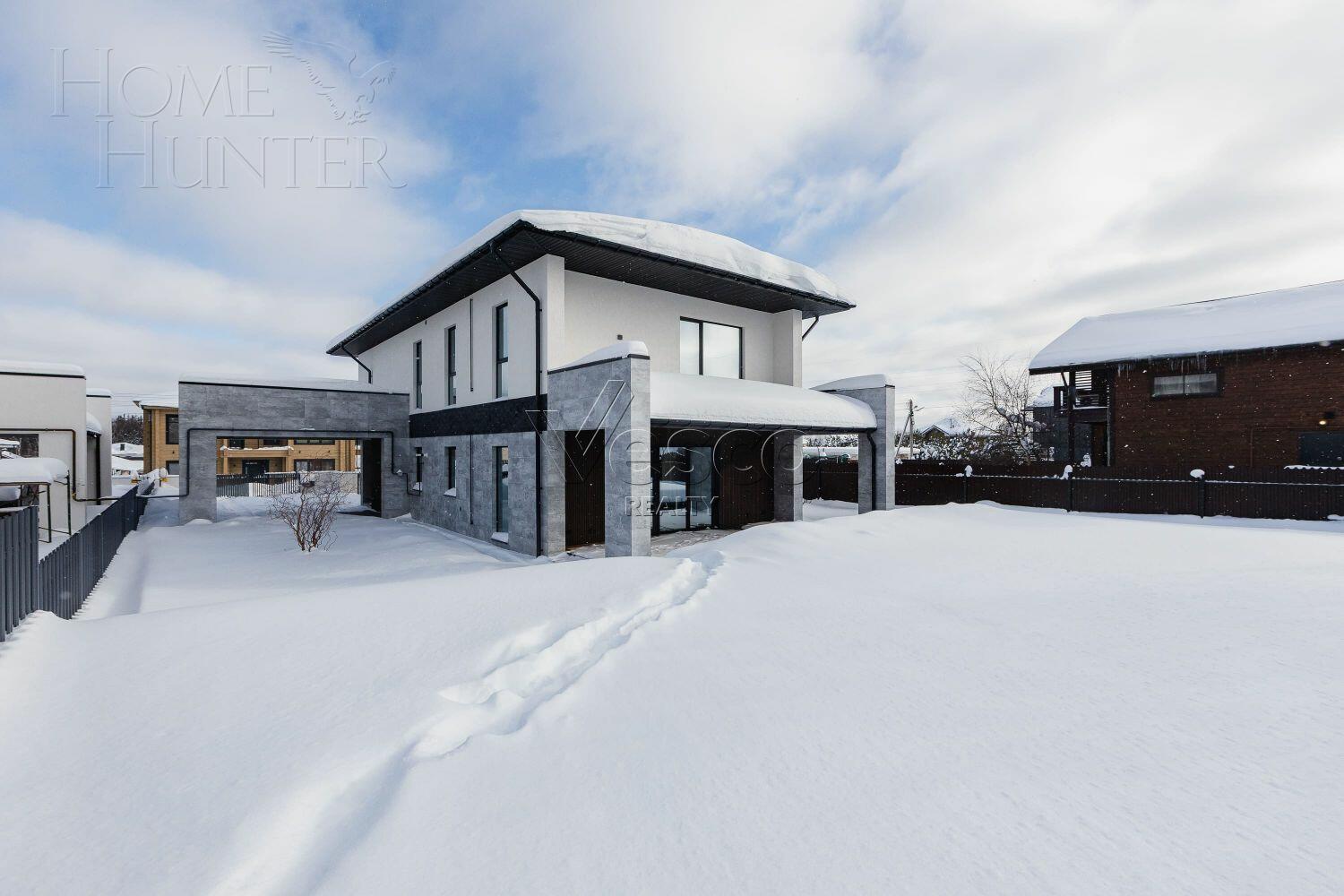 2-этажный коттедж 260 м² с отделкой