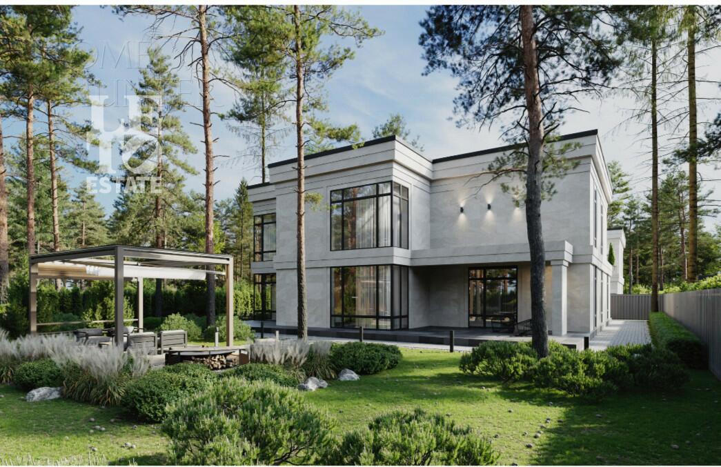 2-этажный коттедж 638 м² с отделкой