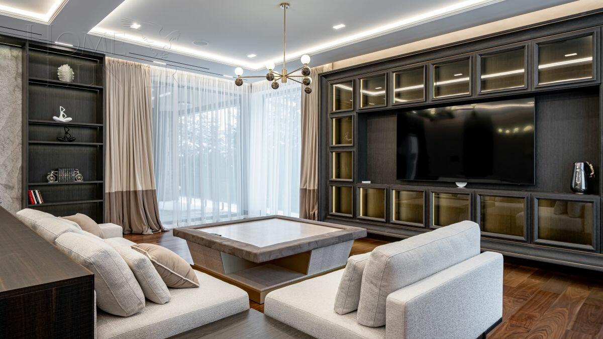 2-этажный коттедж 1 000 м² с отделкой