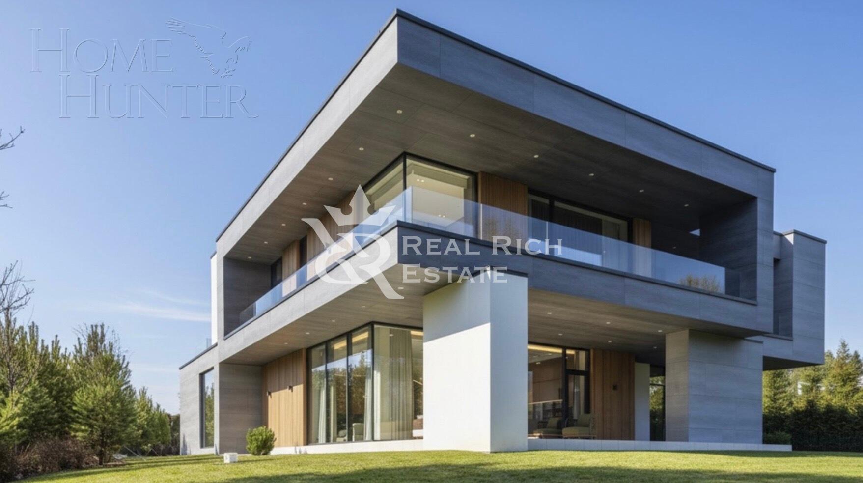 2-этажный коттедж 550 м² с отделкой