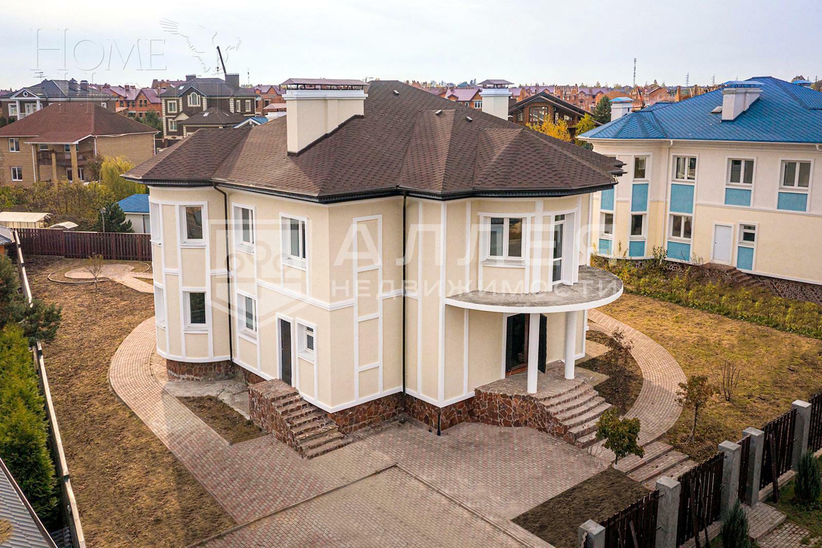 2-этажный коттедж 665 м² без отделки