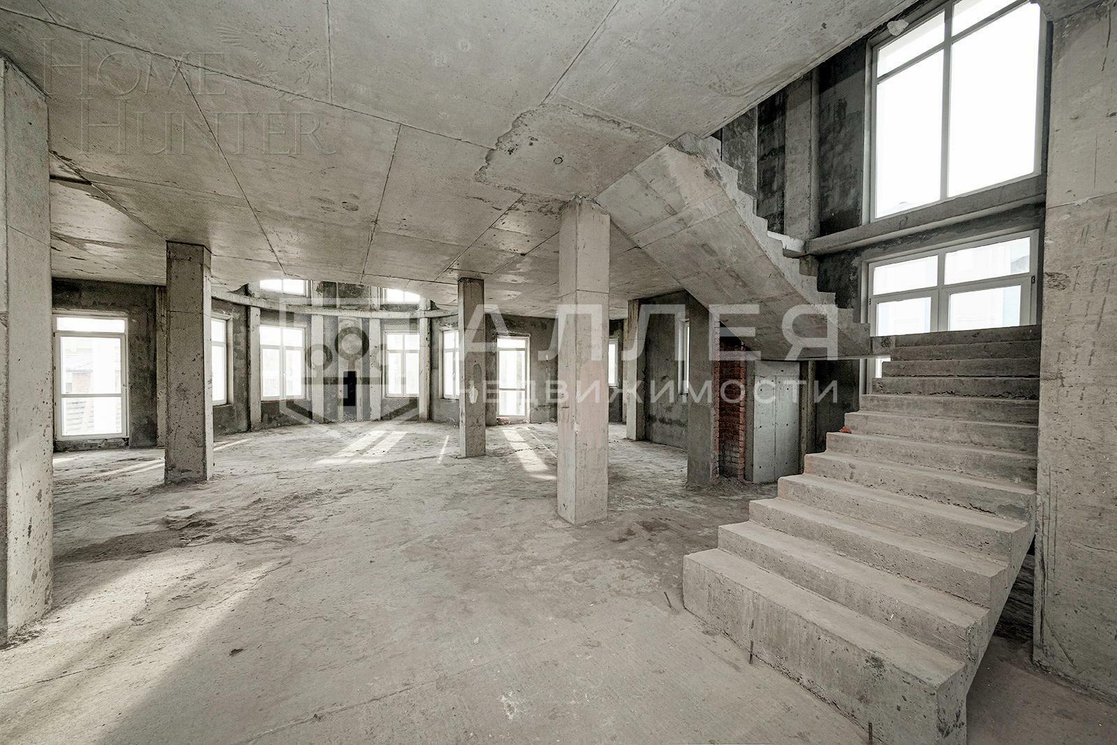 2-этажный коттедж 665 м² без отделки