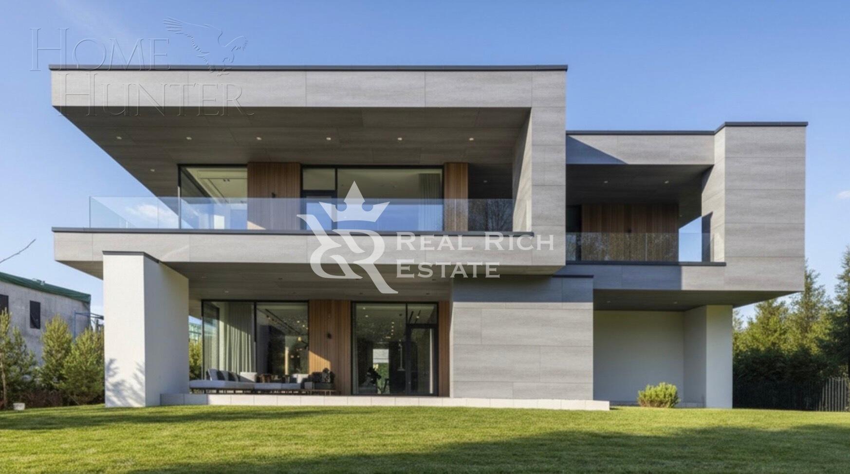 2-этажный коттедж 550 м² с отделкой