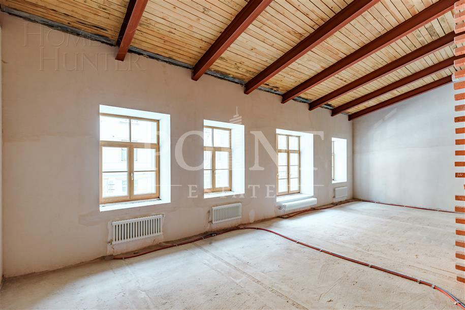 3-КОМН. АПАРТАМЕНТЫ БЕЗ ОТДЕЛКИ 122 М² НА 1 ЭТАЖЕ