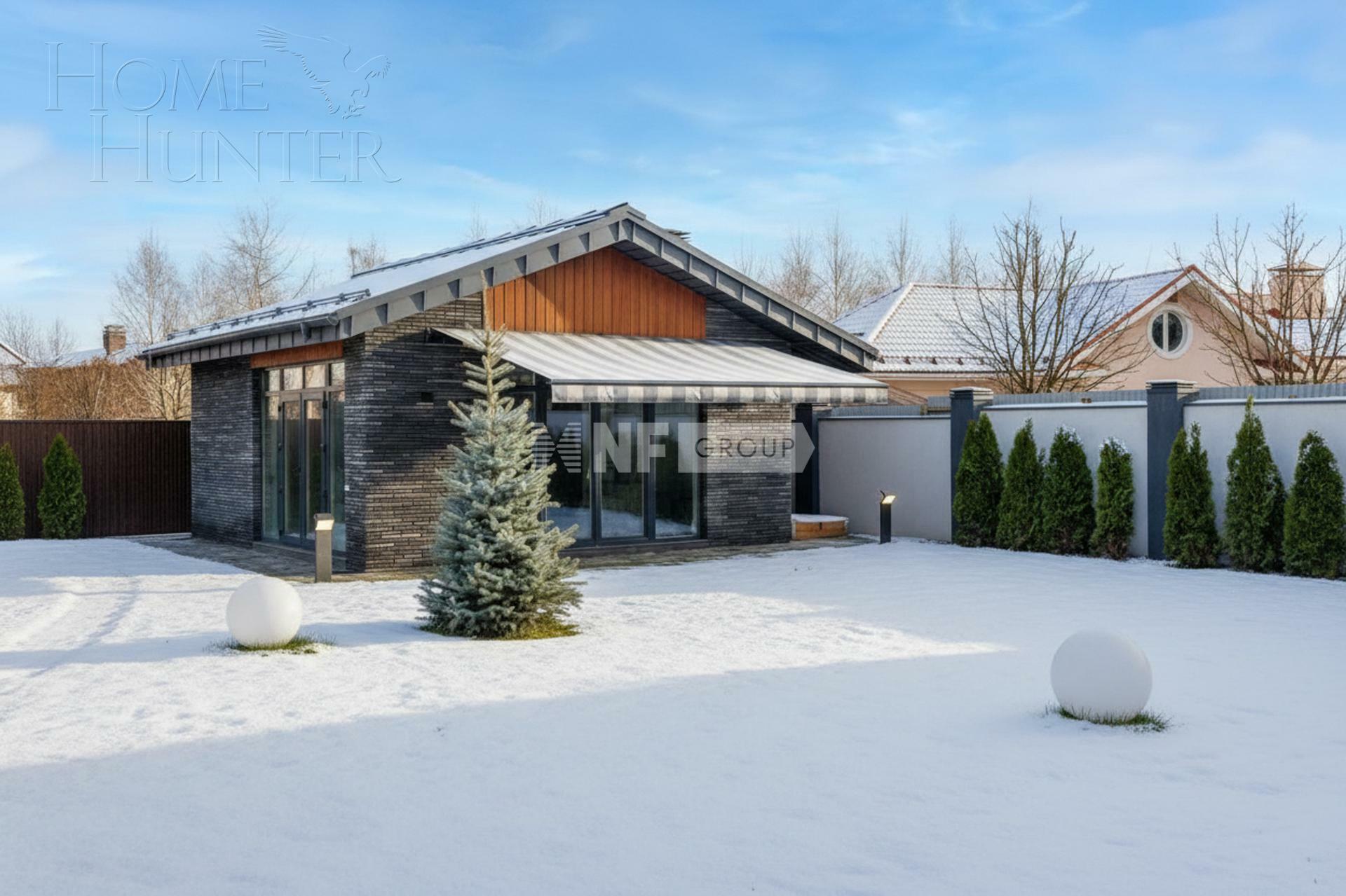 1-этажный коттедж 362 м² с отделкой