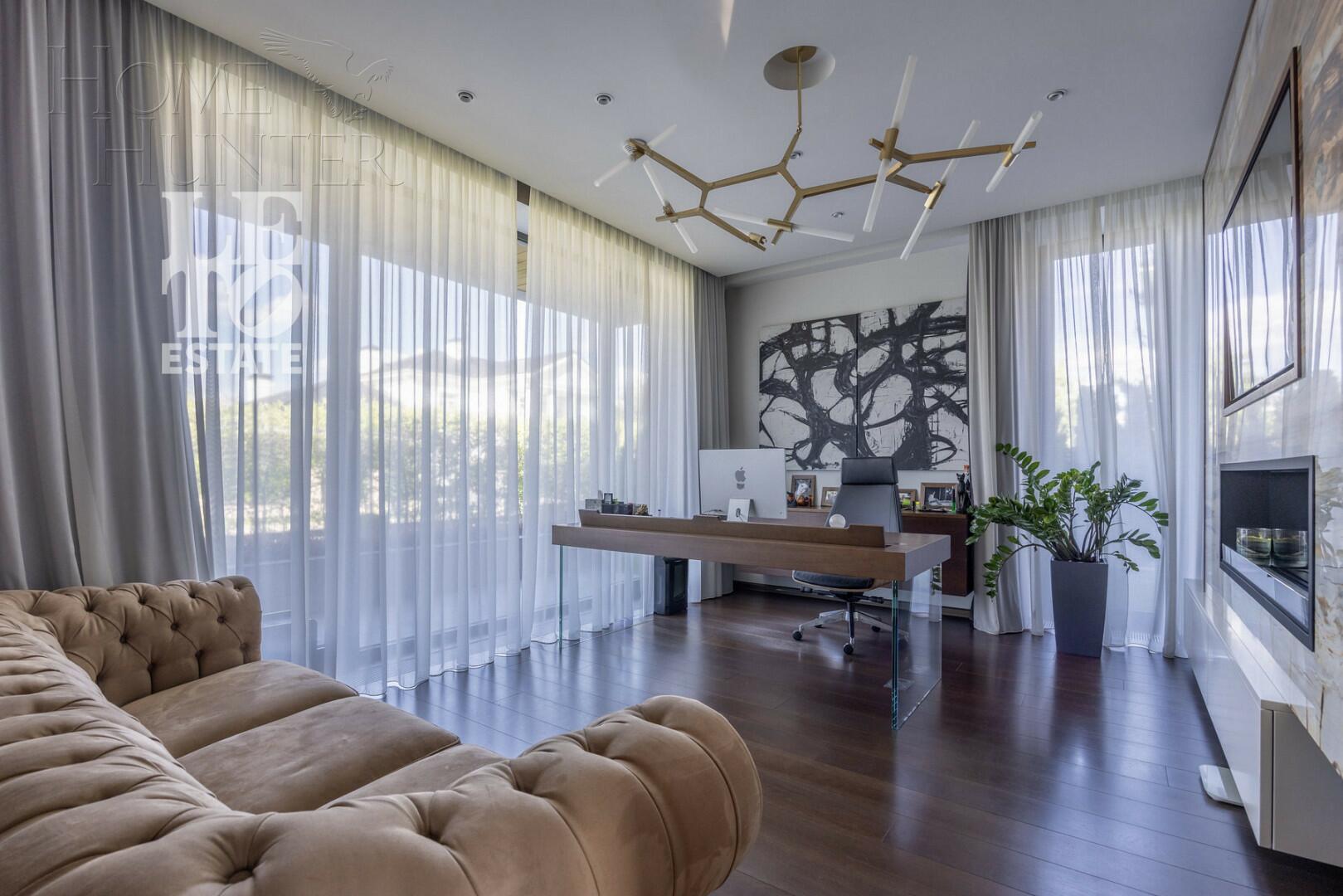 3-этажный коттедж 550 м² с отделкой