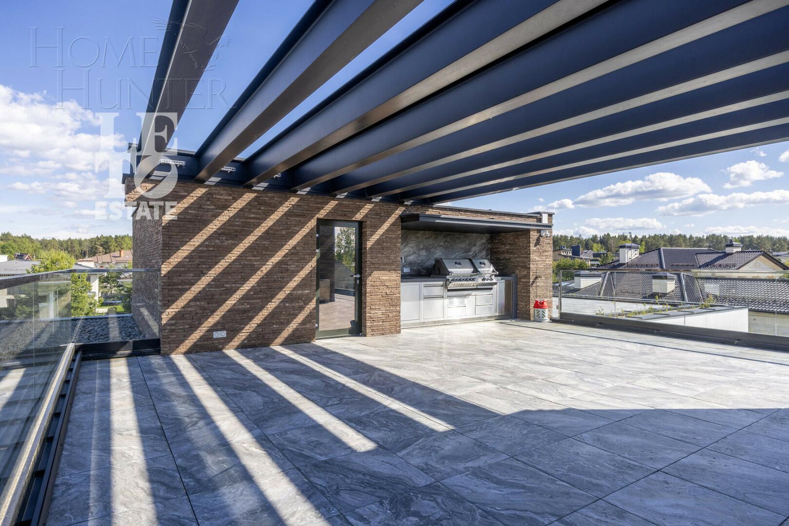 3-этажный коттедж 550 м² с отделкой