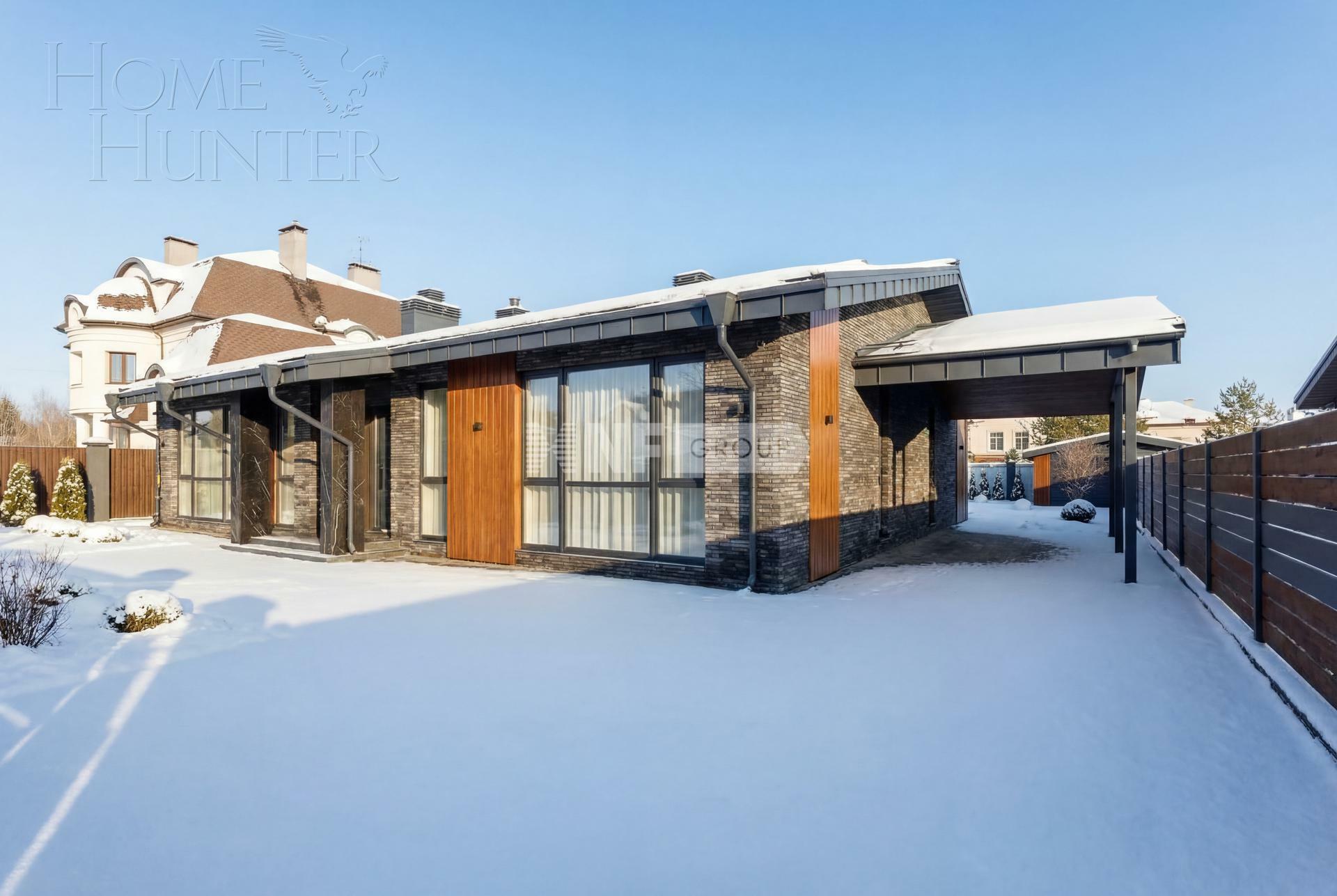 1-этажный коттедж 362 м² с отделкой