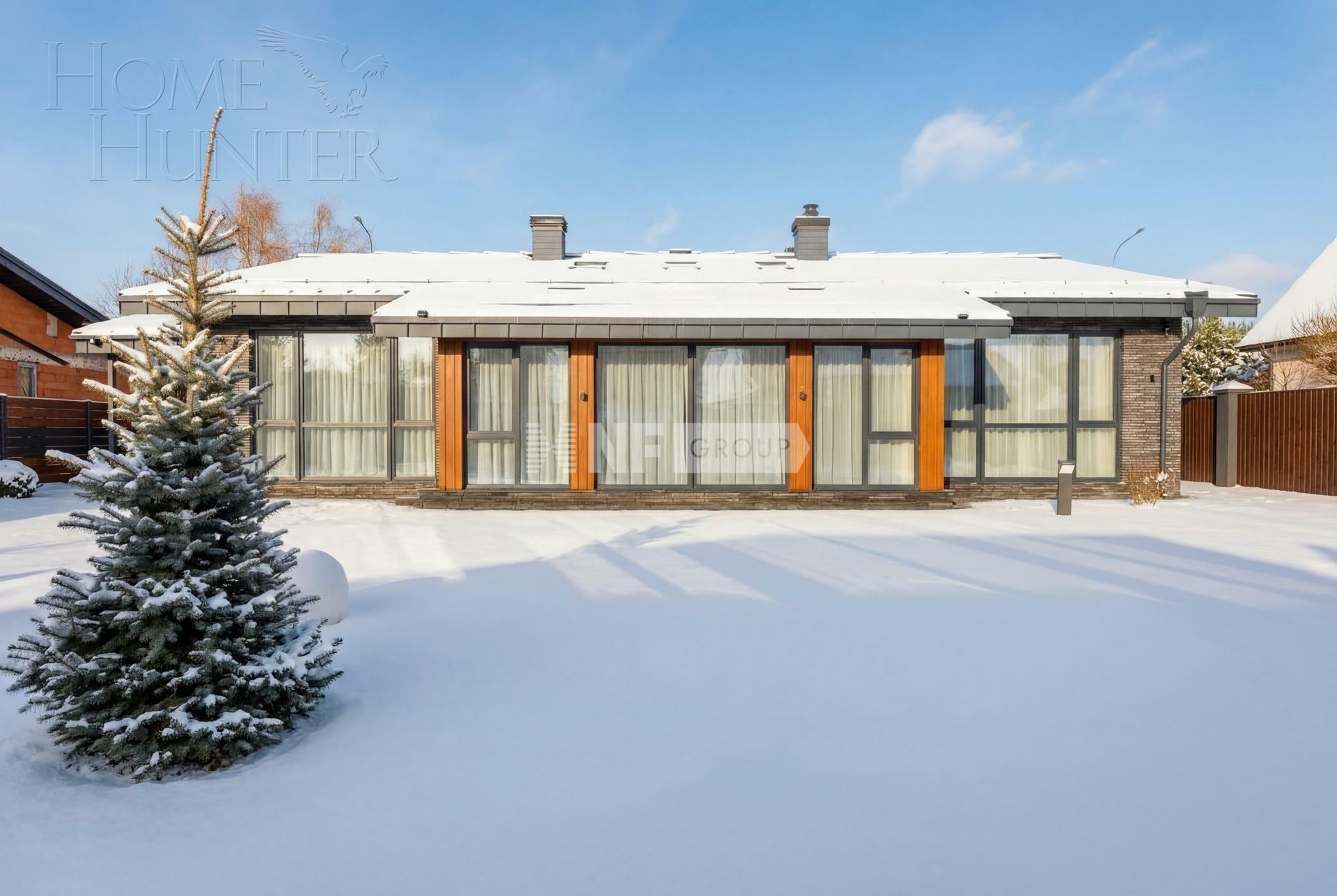 1-этажный коттедж 362 м² с отделкой