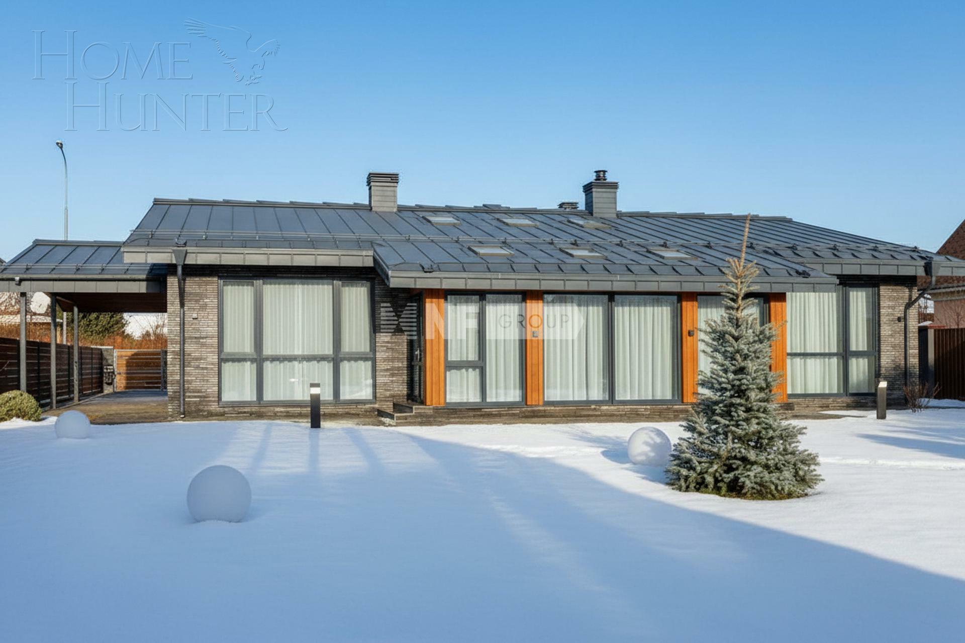 1-этажный коттедж 362 м² с отделкой