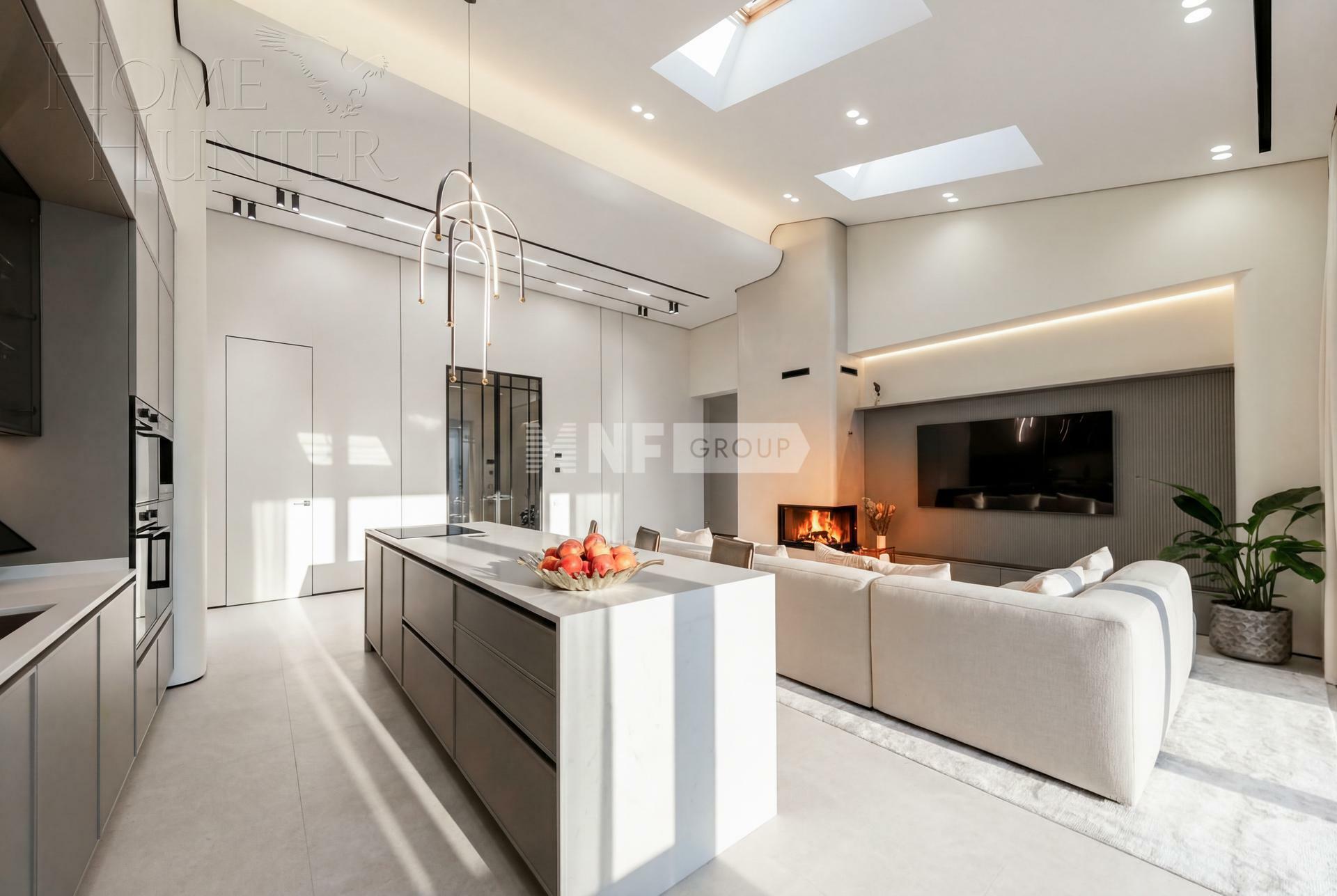 1-этажный коттедж 362 м² с отделкой