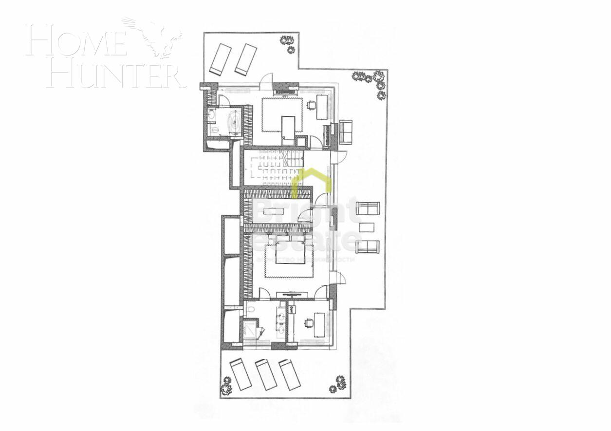 2-УРОВНЕВАЯ КВАРТИРА С ОТДЕЛКОЙ 219 М² НА 7 ЭТАЖЕ