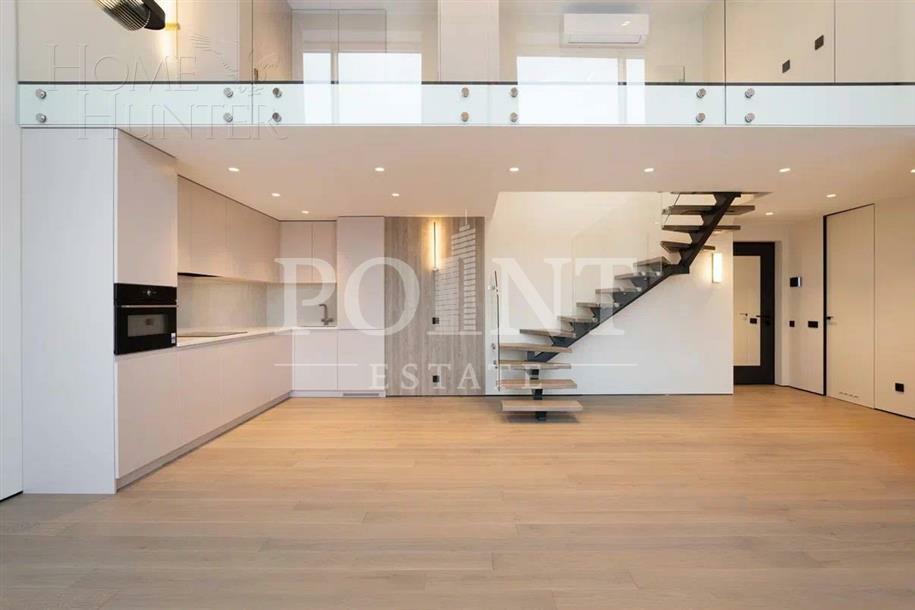 2-УРОВНЕВЫЕ АПАРТАМЕНТЫ С ОТДЕЛКОЙ 96 М² НА 10 ЭТАЖЕ