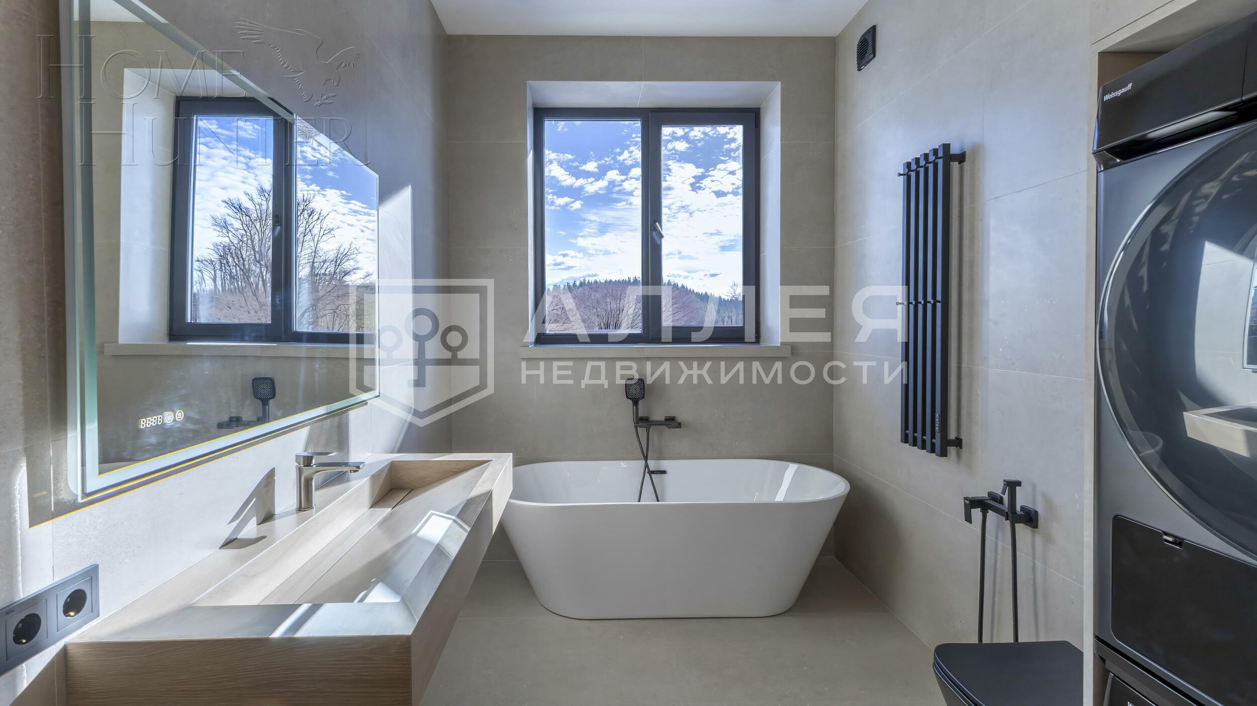 2-этажный коттедж 340 м² с отделкой