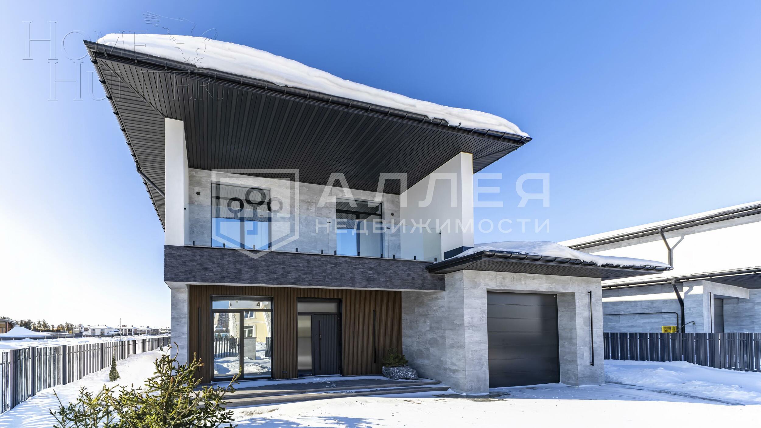 2-этажный коттедж 310 м² с отделкой