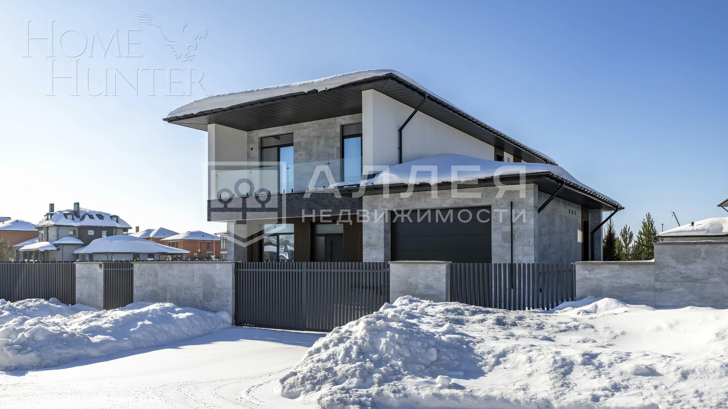 2-этажный коттедж 310 м² с отделкой