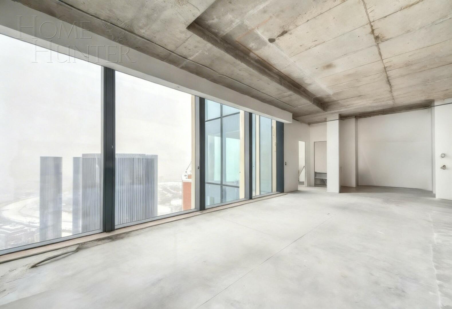 3-КОМН. АПАРТАМЕНТЫ БЕЗ ОТДЕЛКИ 146 М² НА 65 ЭТАЖЕ