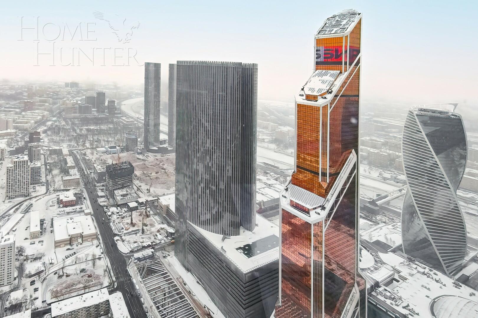 3-КОМН. АПАРТАМЕНТЫ БЕЗ ОТДЕЛКИ 146 М² НА 65 ЭТАЖЕ