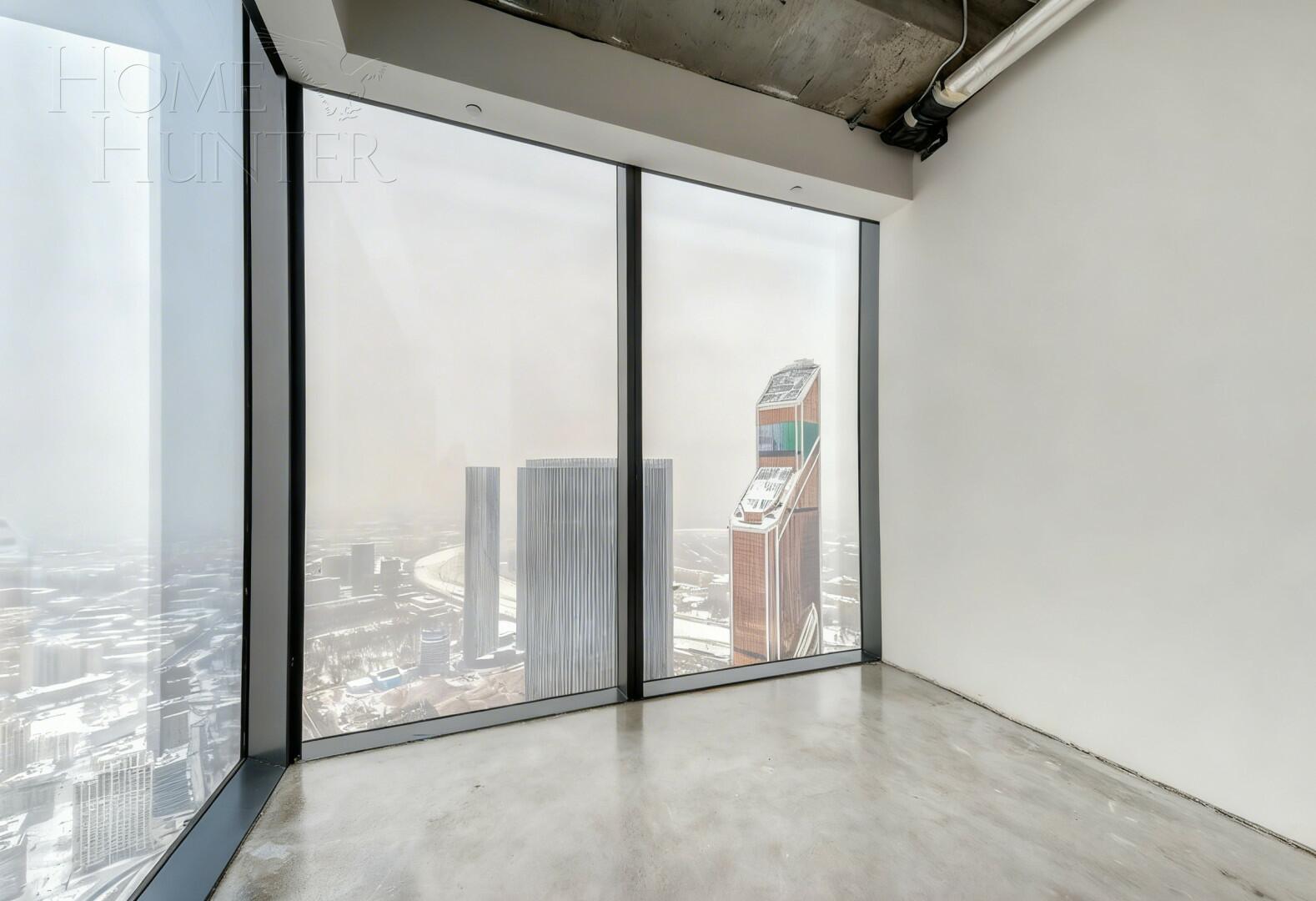 3-КОМН. АПАРТАМЕНТЫ БЕЗ ОТДЕЛКИ 146 М² НА 65 ЭТАЖЕ