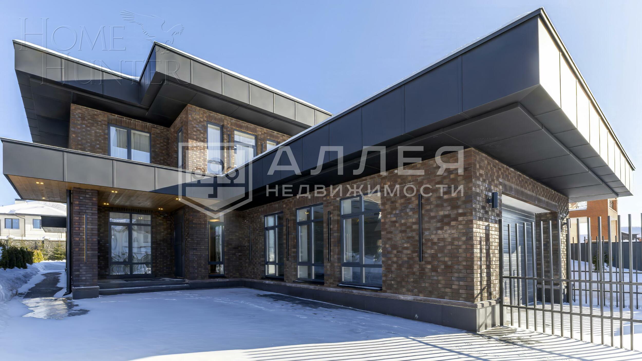 2-этажный коттедж 340 м² с отделкой