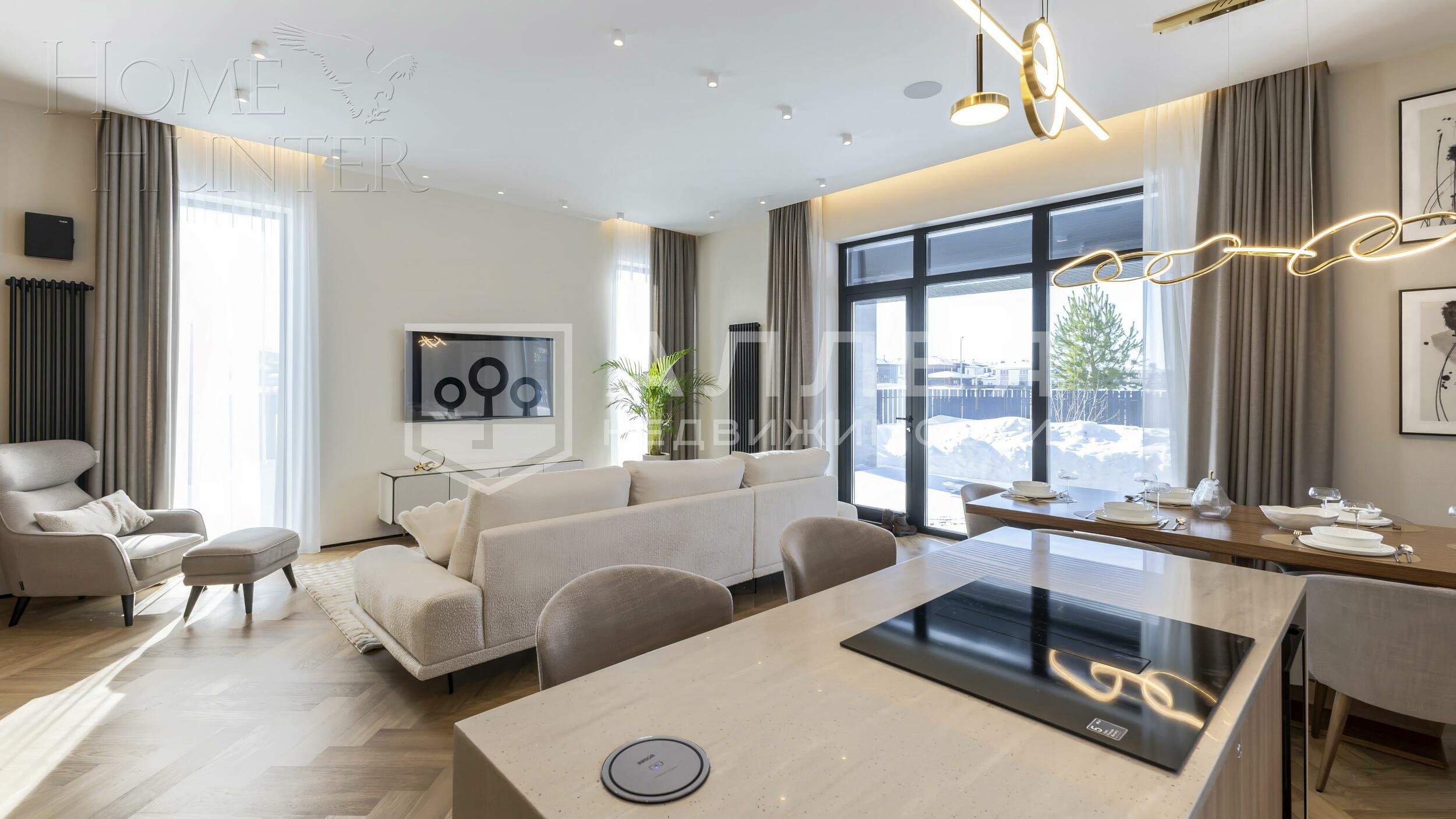 2-этажный коттедж 310 м² с отделкой