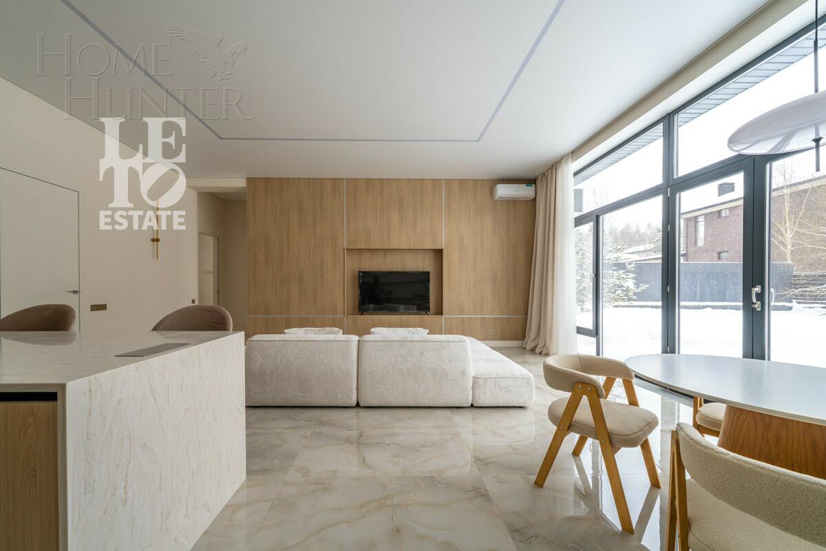 1-этажный коттедж 175 м² с отделкой