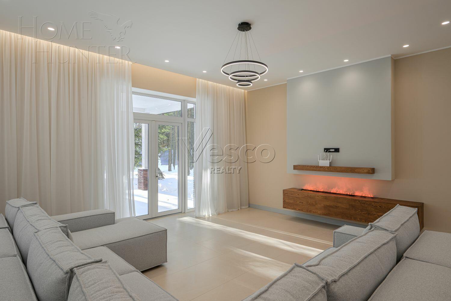 2-этажный коттедж 320 м² с отделкой