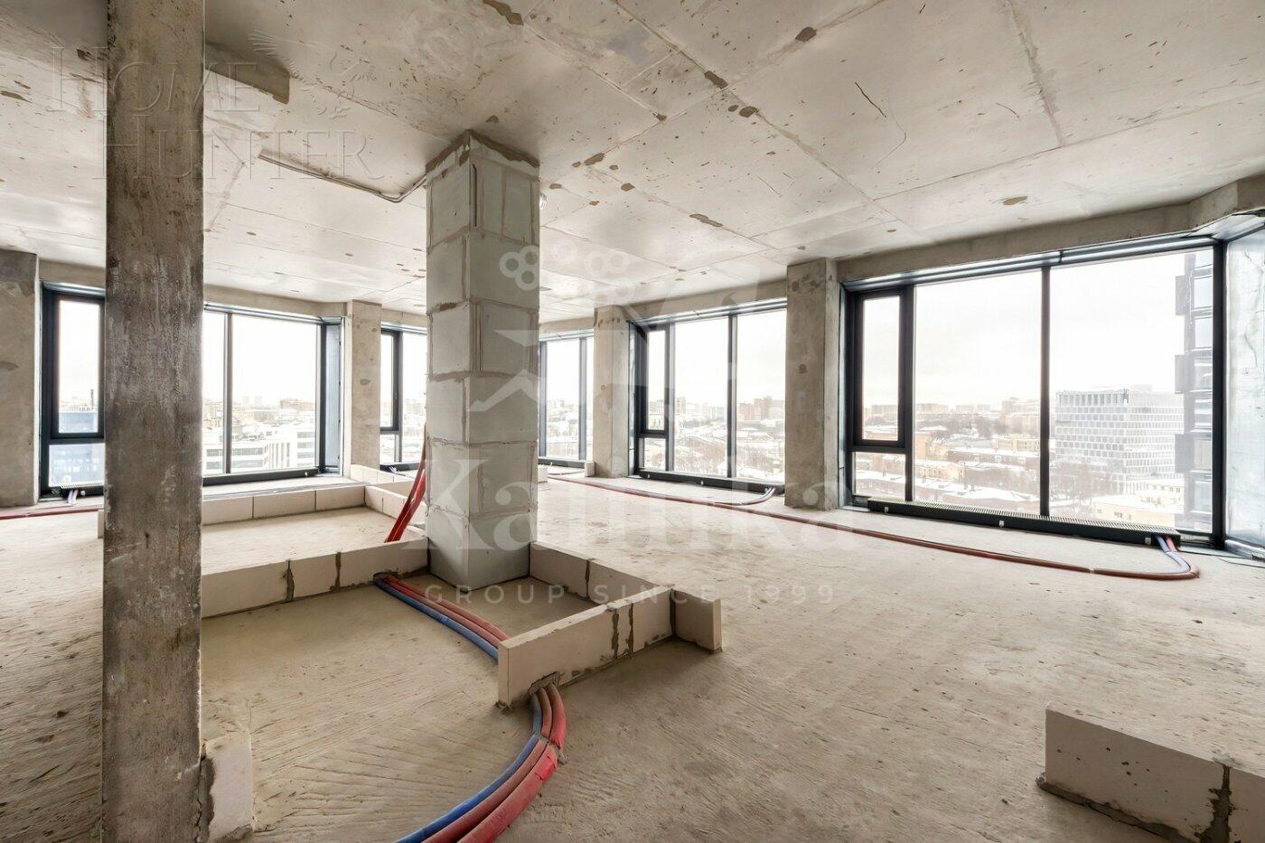 4-КОМН. КВАРТИРА БЕЗ ОТДЕЛКИ 123.8 М² НА 13 ЭТАЖЕ