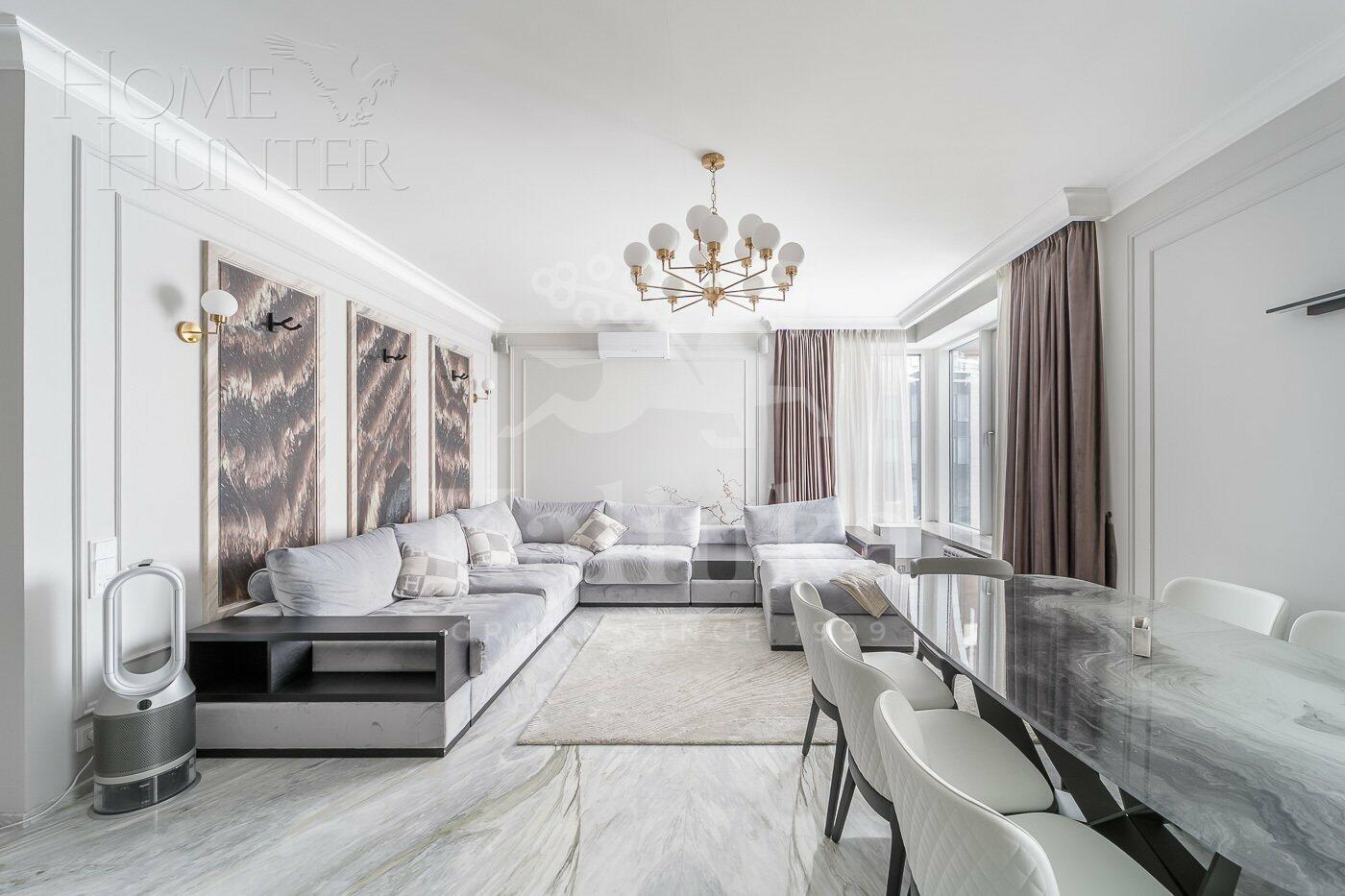 4-КОМН. КВАРТИРА С ОТДЕЛКОЙ 201 М² НА 33 ЭТАЖЕ