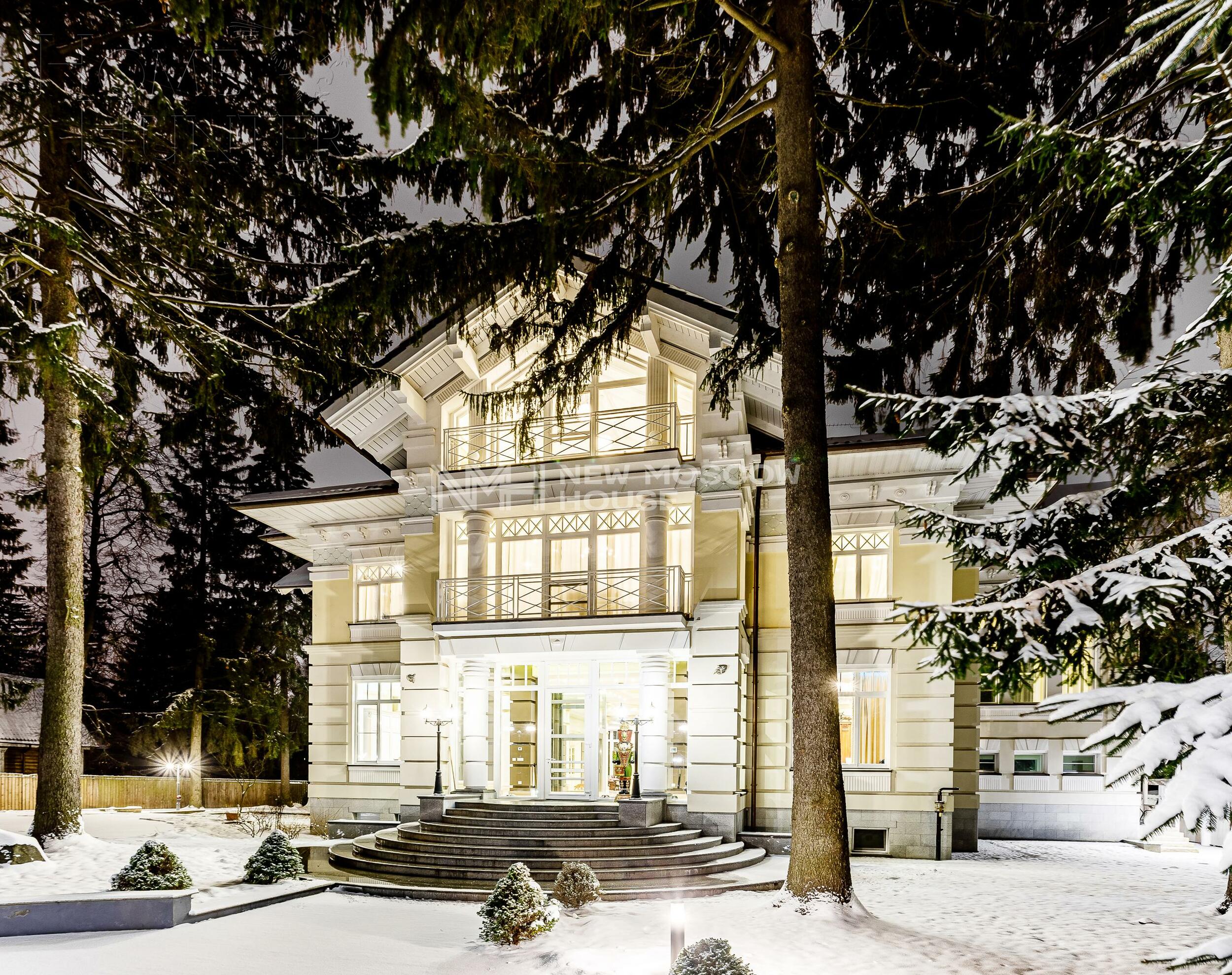 3-этажный коттедж 972 м² с отделкой