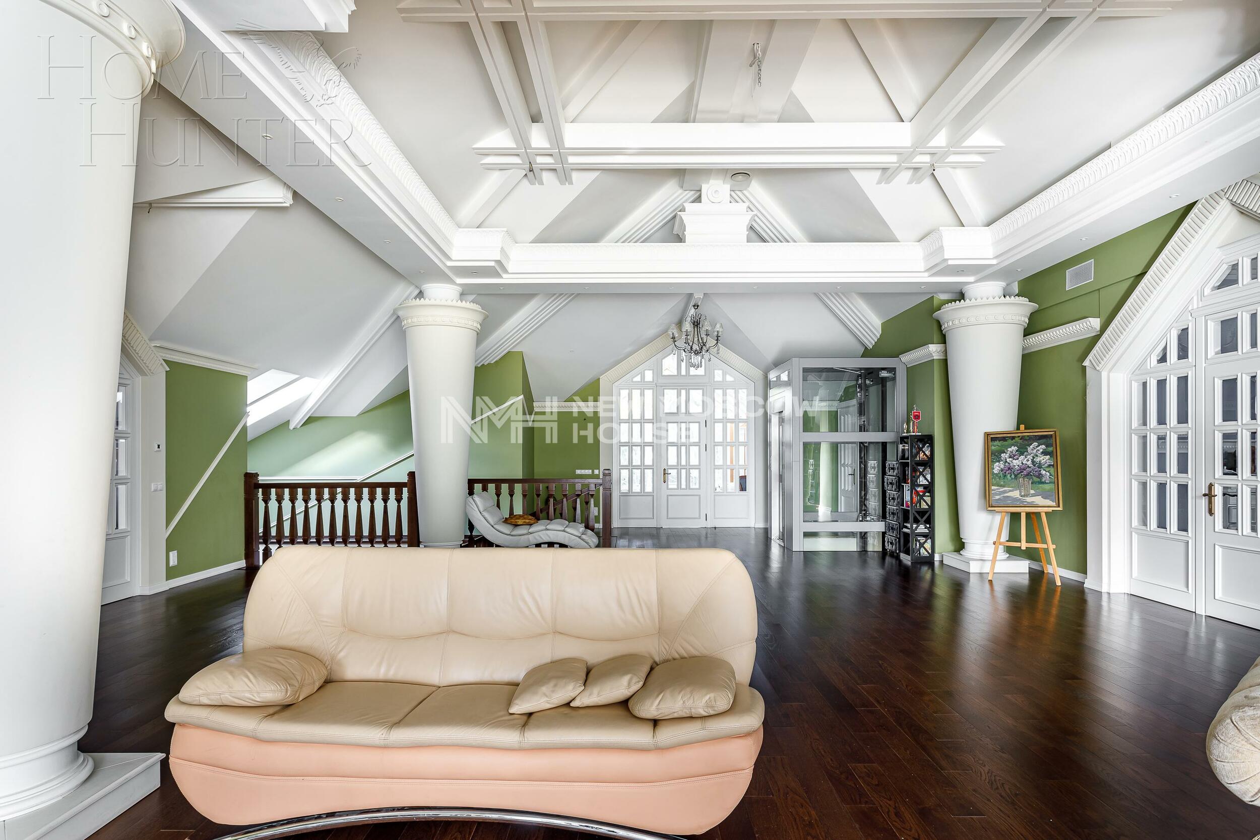 3-этажный коттедж 972 м² с отделкой